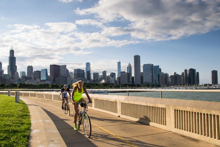Chicago lawyer advising on the most dangerous intersections for cyclists, including North Avenue and Milwaukee Avenue.