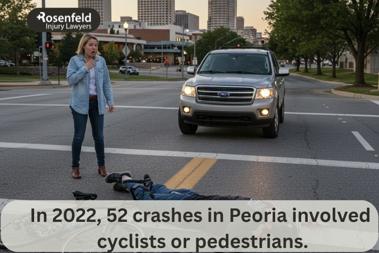 Bicycle accident attorney in Peoria reviewing injury claim