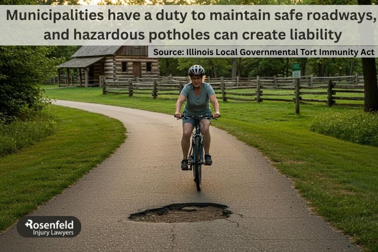 Bicycle accident attorneys in Schaumburg assisting clients with personal injury claims.