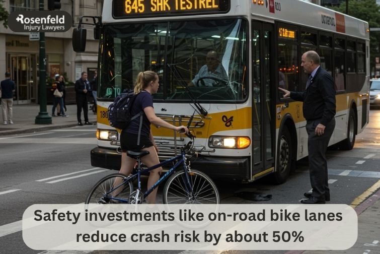 Injured cyclist consulting a Champaign bicycle accident lawyer