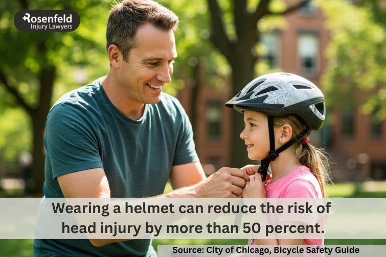 Chicago bicycle safety guide by experienced bicycle accident lawyer.