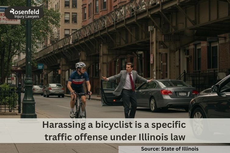 Law firm representing victims of road rage bicycle accidents in Chicago.