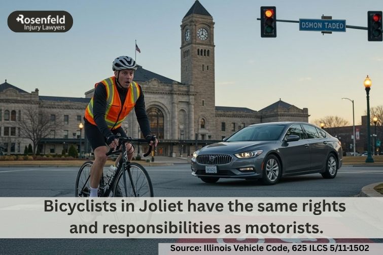 Joliet bicycle accident attorney offering legal support for severe injuries sustained in bike crashes.