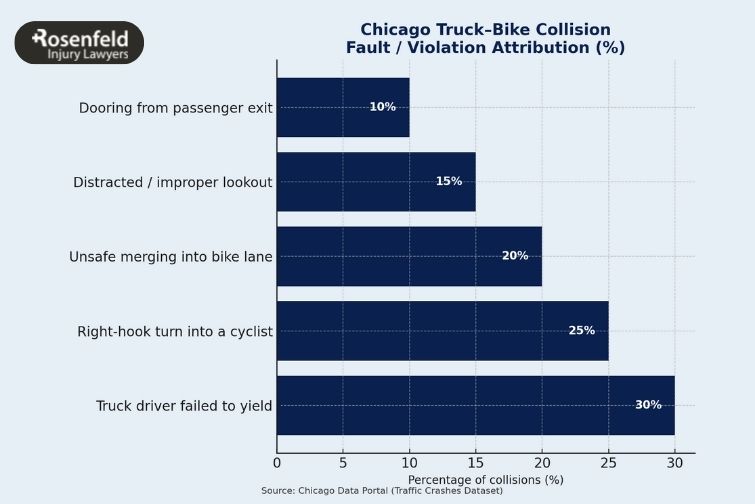 Lawyer advocating for cyclists in truck and bicycle accident cases.